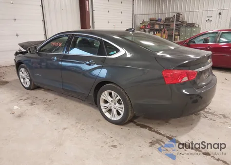 2015 Chevrolet Impala 1Lt из США, поврежденный, VIN 2G1115SL6F9169663